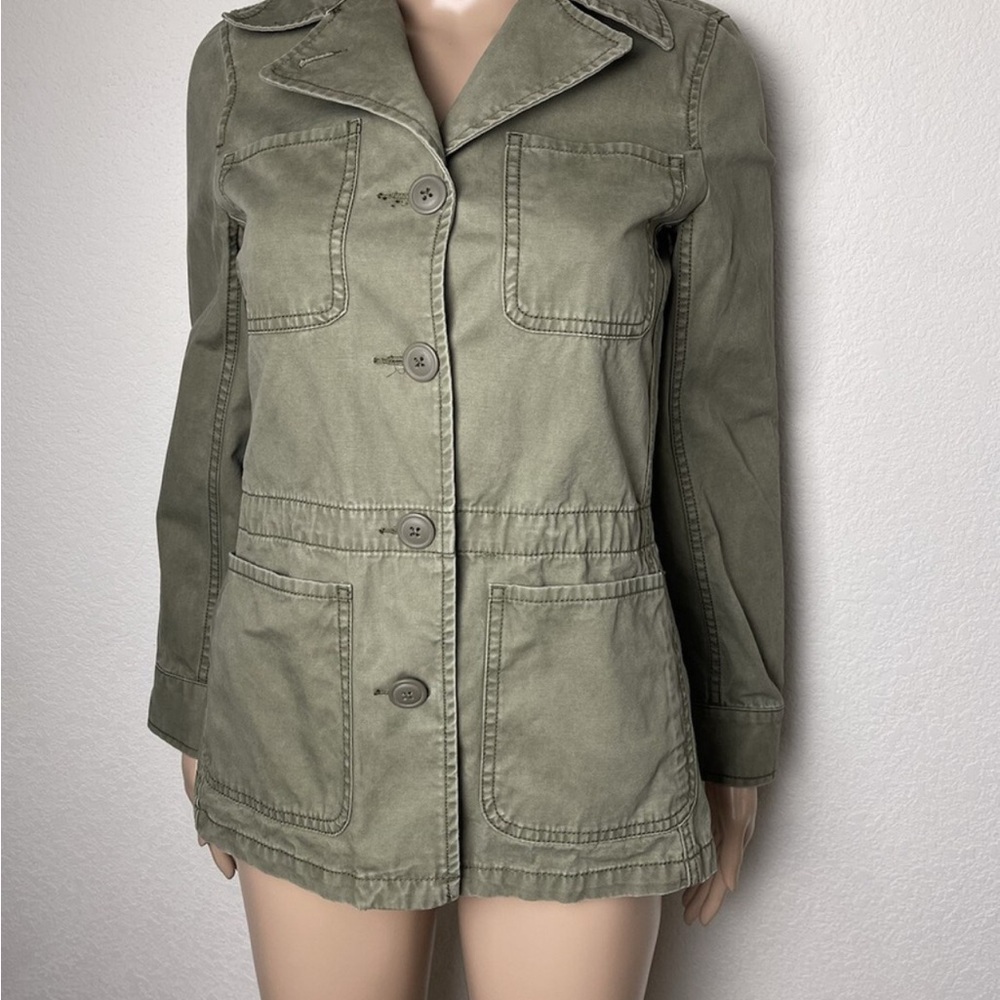 Madewell Army Green Utility Jacket